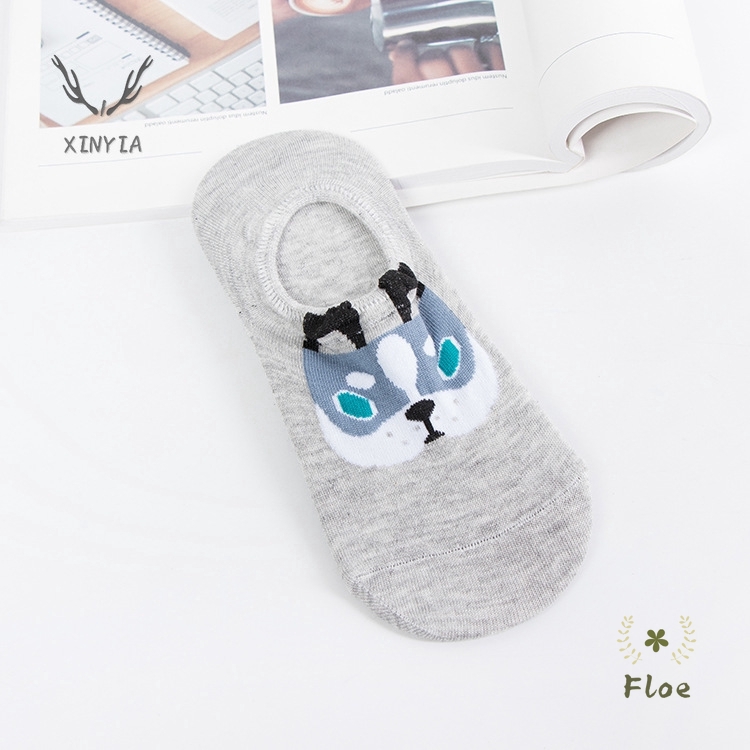 Vớ Cotton Siêu Nhẹ Chống Trượt Thoáng Khí In Họa Tiết Hoạt Hình Dễ Thương Cho Bé Gái