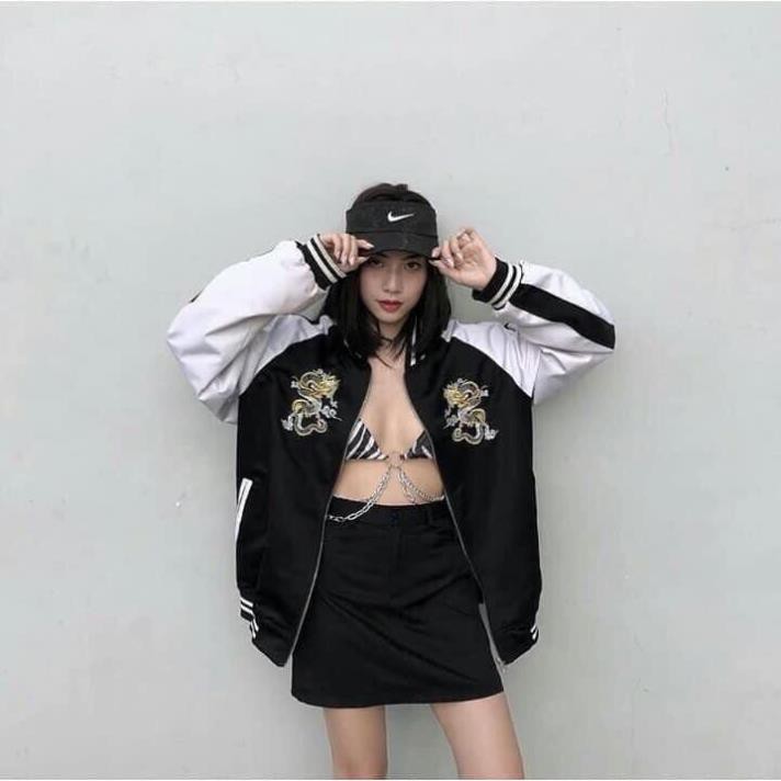 ÁO KHOÁC BOMBER NAM NỮ CHẤT DÙ NHẸ ĐI NẮNG, ĐI MƯA THOẢI MÁI, HÀNG VNXK BAO ĐẸP SHOP Q-BOUTIQUE ༴