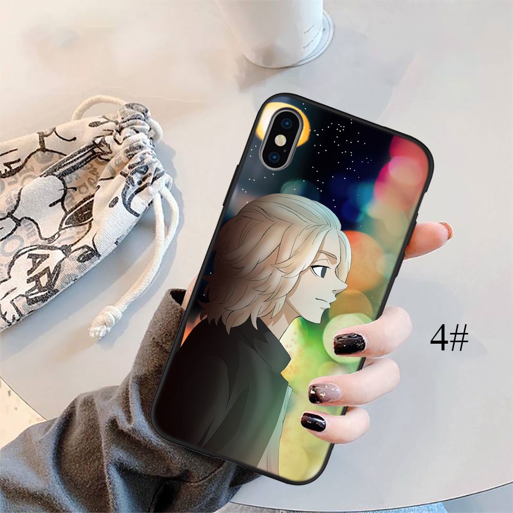 Ốp Điện Thoại Họa Tiết Hoạt Hình Tokyo Revengers Mikey Cho iPhone 5 5S 6 6S 7 8 11 Pro Max Plus SE XR AI91