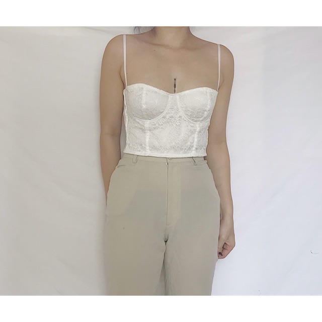 Áo corset ren