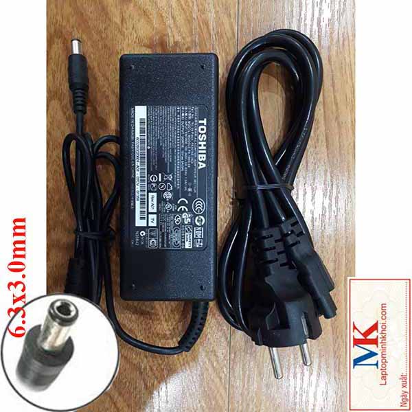 Sạc dùng cho Laptop Toshiba 15v-5a chân 6.3×3.0mm