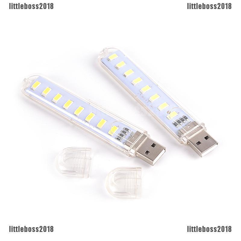 Đèn LED mini 8 bóng cổng USB tiện lợi