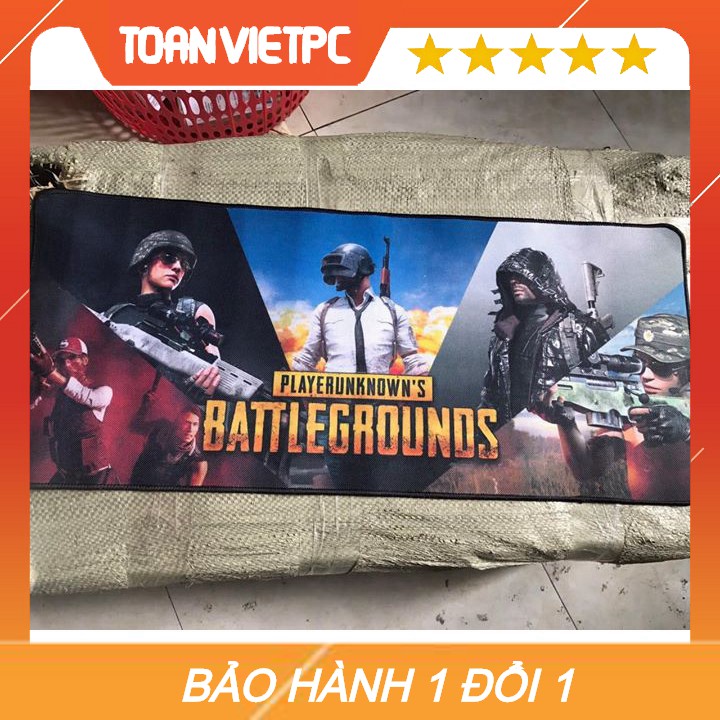 [30x80] Miếng Lót Di Chuột Game PUBG Kích Thước 30x80cm Khâu Bo Viền Bền Đẹp