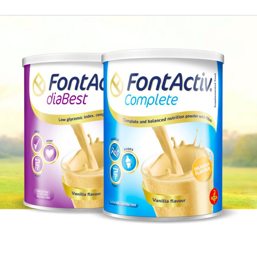 Sữa FontActiv Complete 400g cho người ốm yếu mệt mỏi