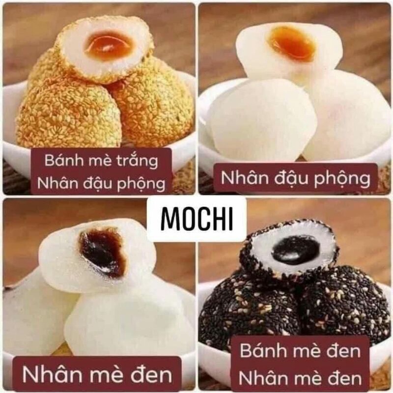 Bánh mochi Đài Loan hai cô gái thùng 500g