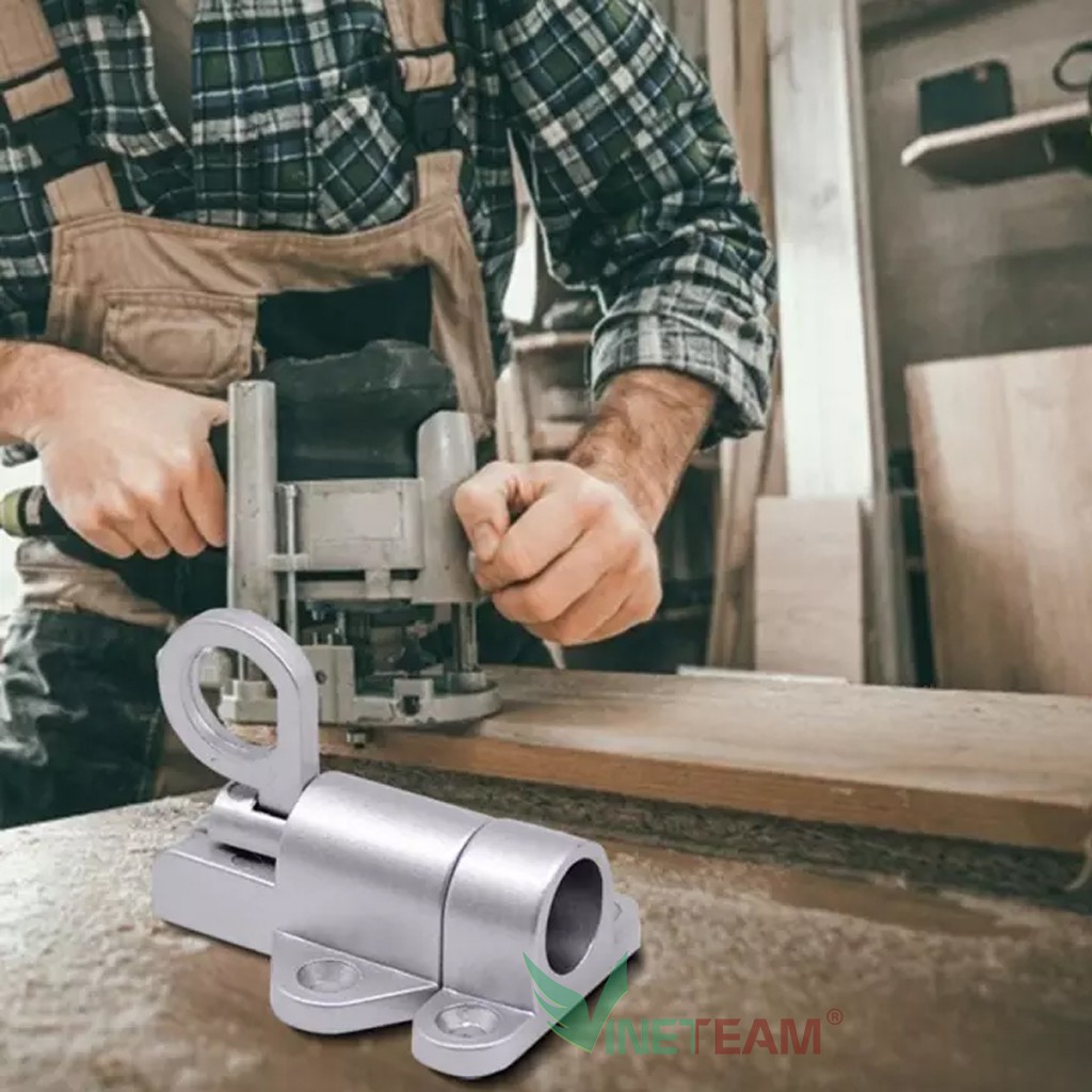 Chốt khóa cài cửa tự động cửa sổ cửa ra vào an toàn tự động bằng hợp kim nhôm (kèm ốc vít) -DC4588