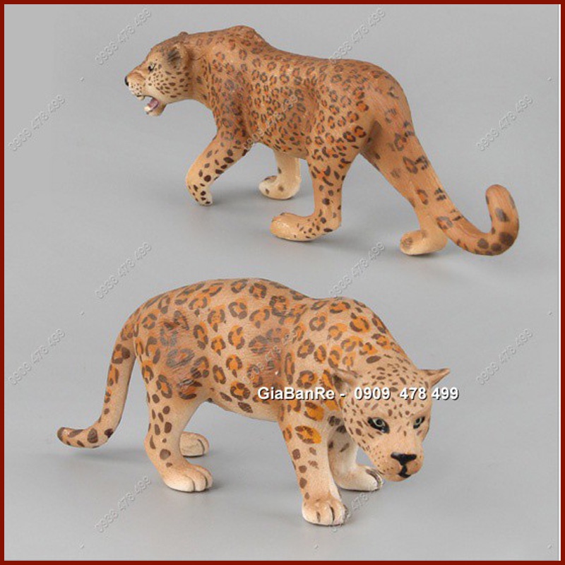 Mô Hình Gia Đình Báo Đốm Leopard Phi Châu - Thế Giới Động Vật - 7677.2