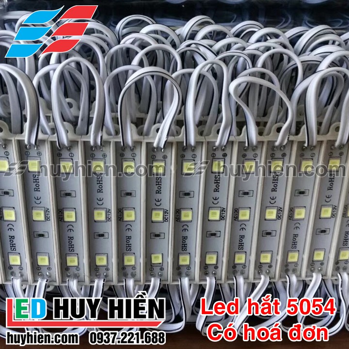 Led hắt 3 bóng 5054 cỡ 7211 màu trắng ( VỈ 20 thanh 3 LED 5054) | BigBuy360 - bigbuy360.vn