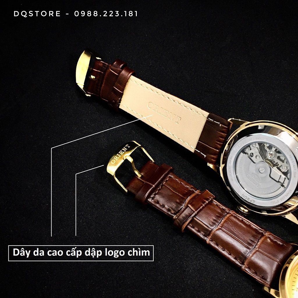 Đồng hồ Nam ORN - RA-AG0005L10B - Cơ tự động lộ tim siêu đẹp, dây da cao cấp, chống nước cực tốt độ sâu 30 mét | BigBuy360 - bigbuy360.vn