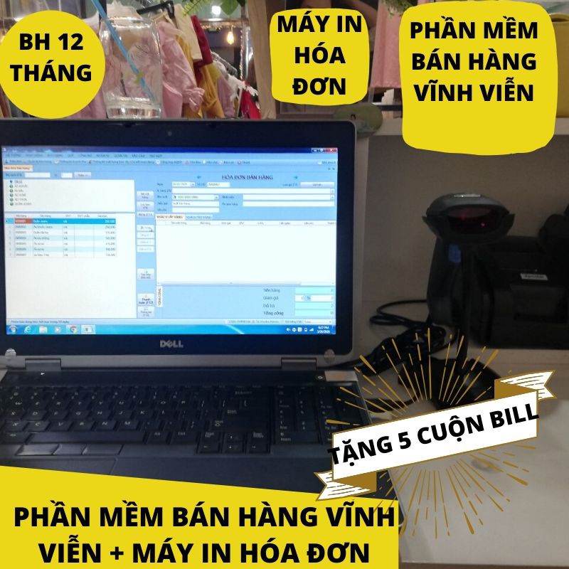 Trọn bộ Máy In Bill Bán Hàng cho Shop Tạp Hoá - Nhà Sách -Mỹ Phẩm -Thời trang | WebRaoVat - webraovat.net.vn