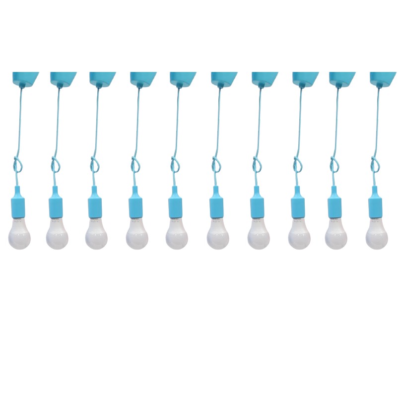 Bộ 10 dây đèn thả trang trí bóng led búp 9W