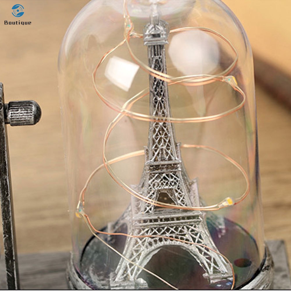 Đèn Led Trang Trí Hình Tháp Eiffel Phong Cách Cổ Điển