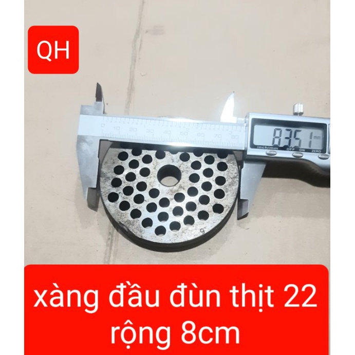 Bộ dao và xàng đầu đùn 22 - Phụ kiện máy đùn 22