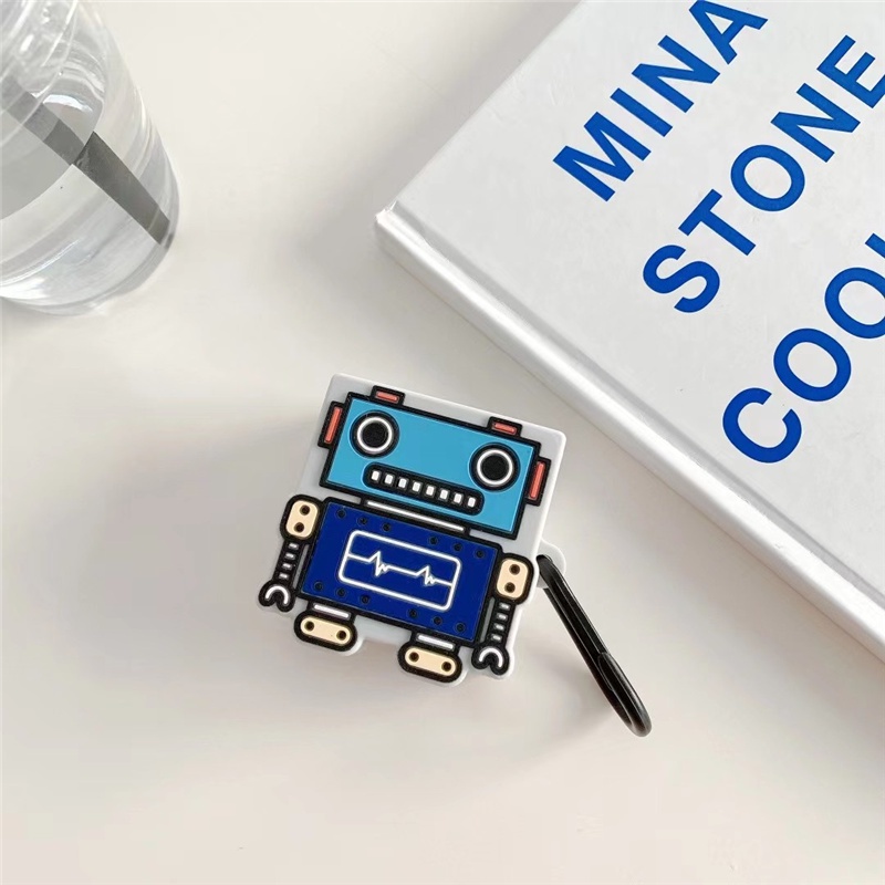 Vỏ bảo vệ hộp sạc tai nghe Samsung Galaxy Buds Live / Samsung Galaxy Buds Pro mềm họa tiết hoạt hình xinh xắn