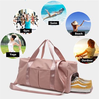 Túi trống du lịch tập gym đa năng có ngăn chống nước để giày đồ ướt
