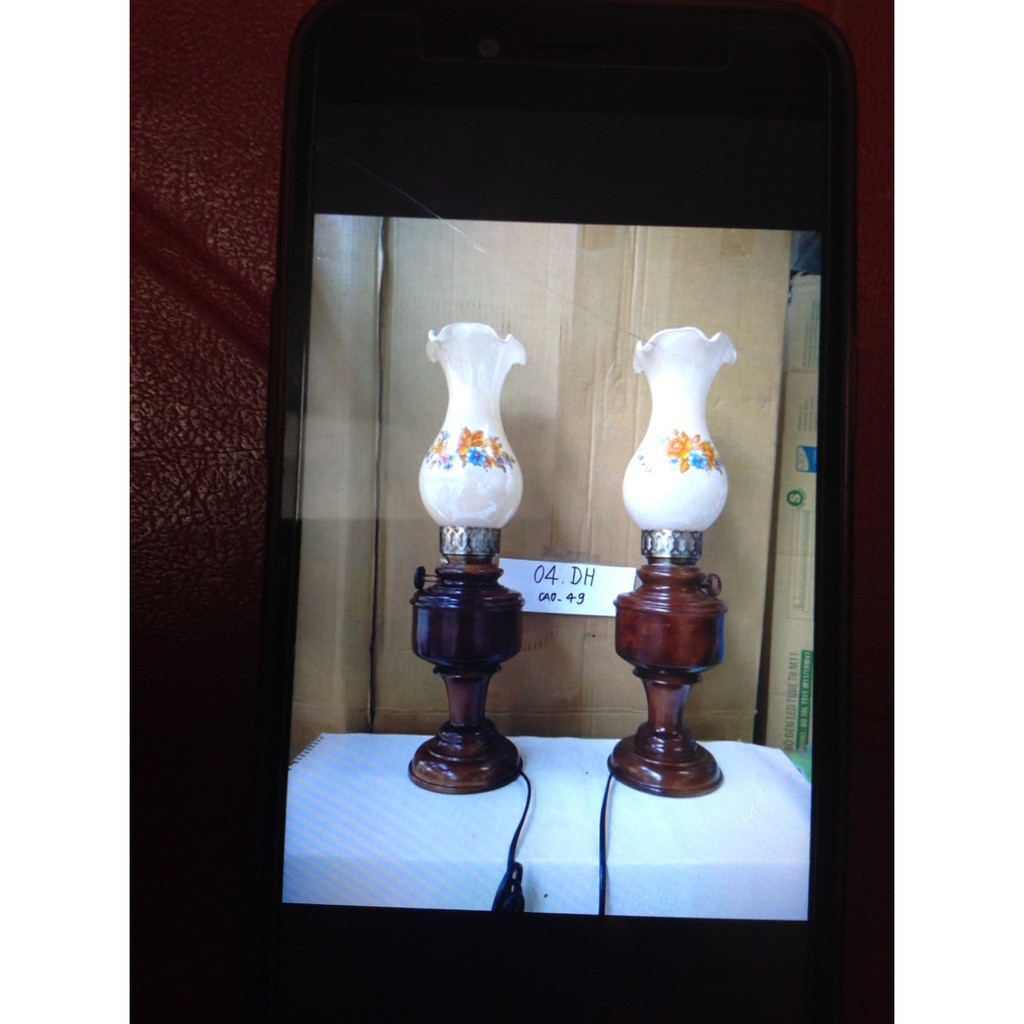 ĐÈN THỜ GỖ GỤ BÓNG SÁNG, MỜ BÓNG HOA KIỂU HOA KỲ