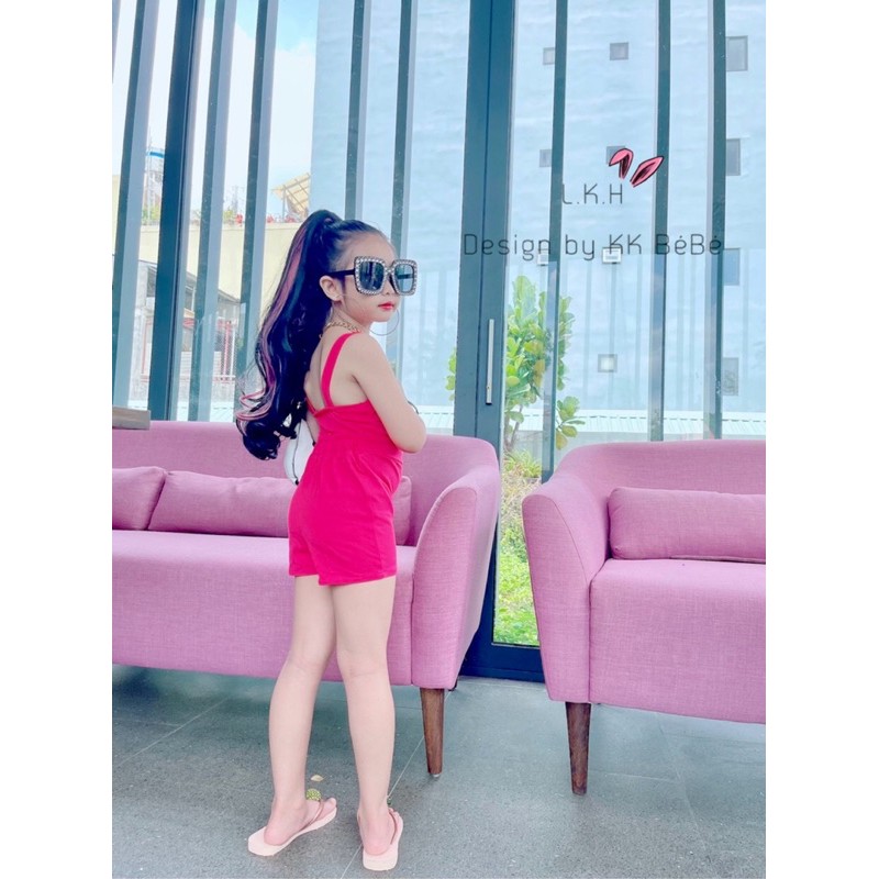 Bộ dây lưng cao bé gái