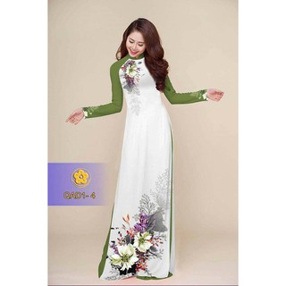 vai ao dai,vải áo dài in 3D