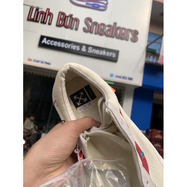 Giày vans style ofw tặng kèm 3 bộ dây giày 3 màu