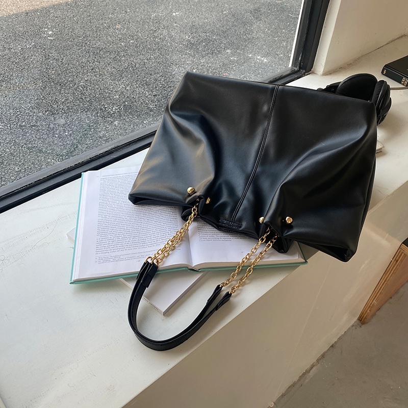 Túi Xách Da Mềm Sức Chứa Lớn Phong Cách Hàn Quốc Cho Nữ
