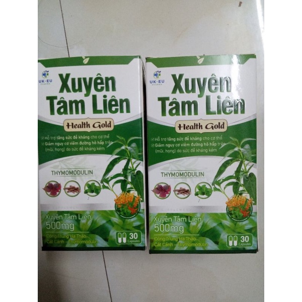 Xuyên tâm liên Hộp 30 viên
