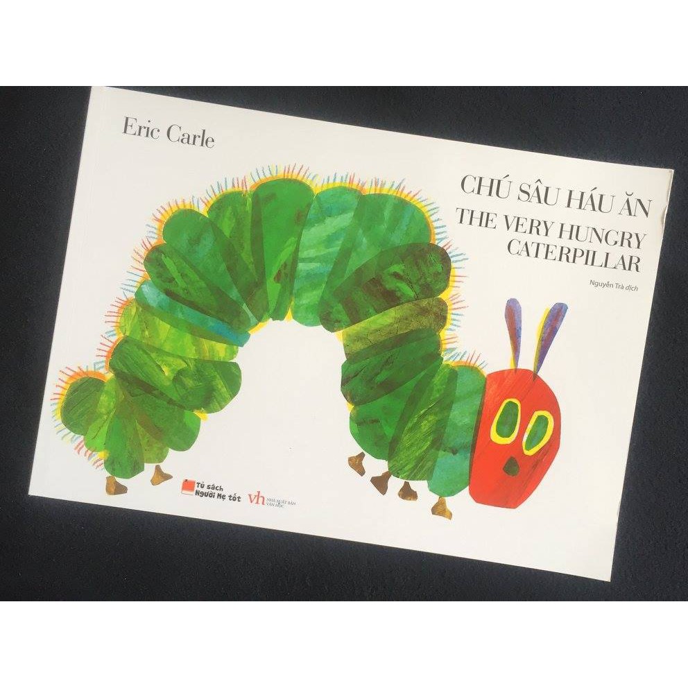 Sách - Chú sâu háu ăn song ngữ The Very Hungry Caterpillar (Song ngữ)