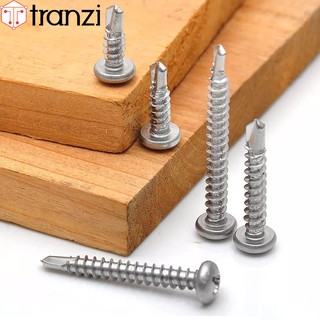 Vít tự khoan bake đầu cầu inox 304 ST4,2
