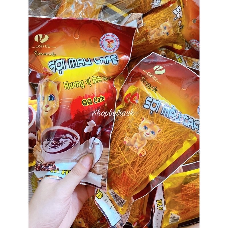 Combo 5 gói - SNACK SỢI MÀU CÀ PHÊ