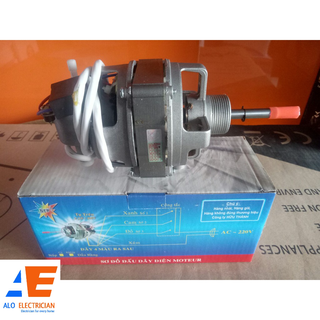 Động cơ quạt điện cuộn dây đồng Hữu Thành chính hãng, động cơ quạt 60W có bảo hành