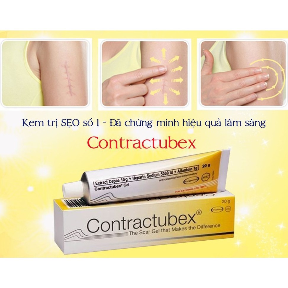 [NỘI ĐỊA ĐỨC] Gel làm mờ sẹo Contractubex Đức 30g | BigBuy360 - bigbuy360.vn