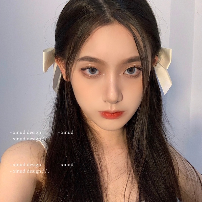 Nơ kẹp tóc hình đính charm dễ thương N45