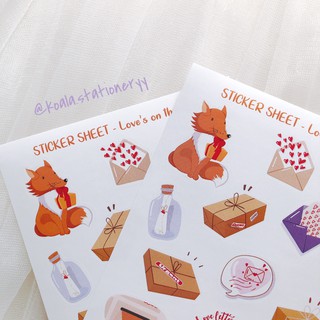 Bullet Journal Sticker - happy mail - trang trí sổ