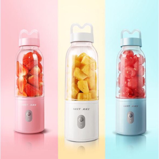 MÁY SAY SINH TỐ MINI CẦM TAY MEET JUICE [Miễn Phí Vận Chuyển khi đơn đạt giá trị tối thiểu 150k]