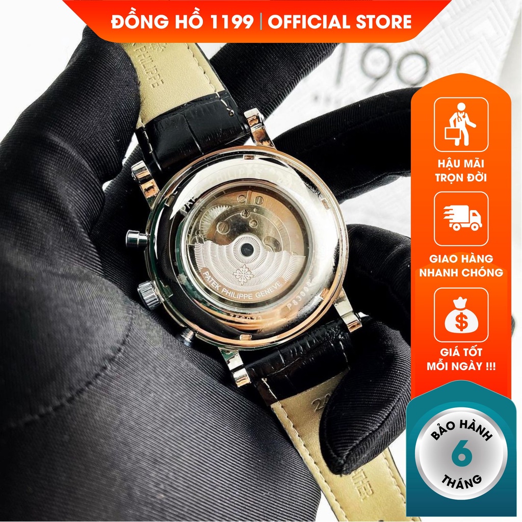 [QUÀ TẶNG]  Đồng hồ cơ - Đồng Hồ Dây Da Nam Handmade Thép Không Gỉ Chống Nước Chống Xước 7100AY - 1199 Watches | BigBuy360 - bigbuy360.vn