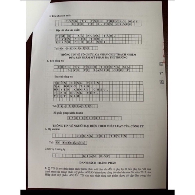 Hộp 6 miếng - Mặt Nạ Thuỷ Tinh Dr.Lacir