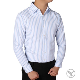 Sơ mi cao cấp sọc xanh nhạt