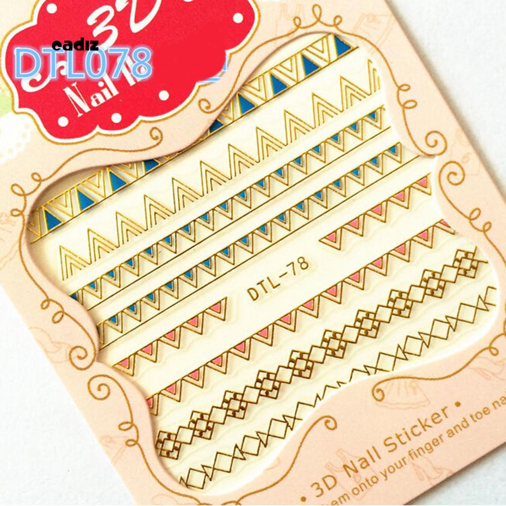 [Hàng mới về] Nhãn dán trang trí móng tay nghệ thuật