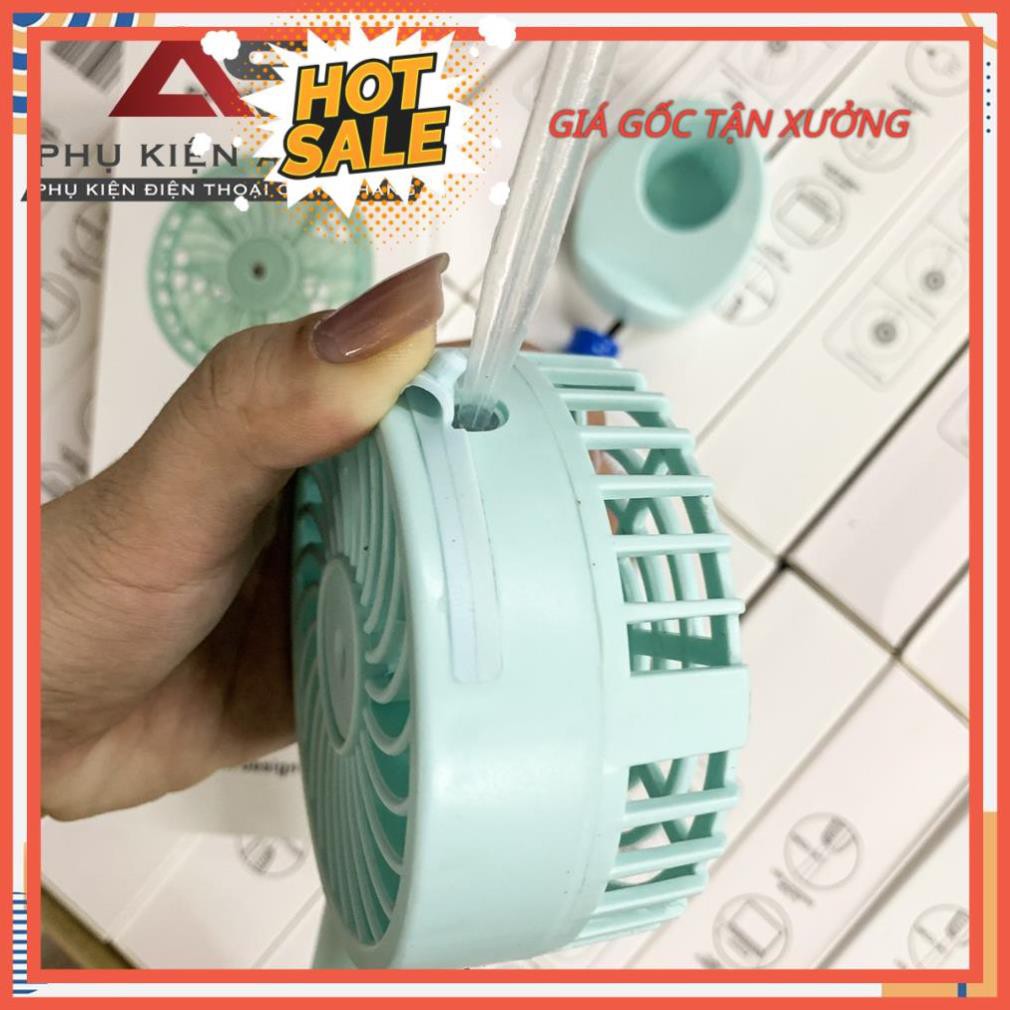 Quạt mini cầm tay phun sương tự động sạc pin USB | BigBuy360 - bigbuy360.vn