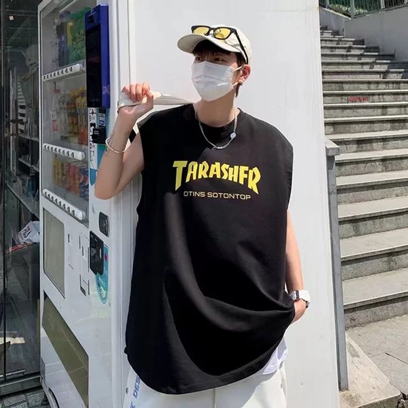 ÁO TANK TOP COTTON 95% UNISEX HIP HOP THRASHER