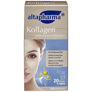 Hàng sale Altapharma Kollagen 3000 mg dạng bột của Đức date 5.2025