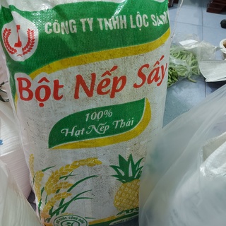 Giao HCM Hỏa tốc Nguyên liệu làm đồ ăn vặt Bột Gạo Nếp Ngon 1kg
