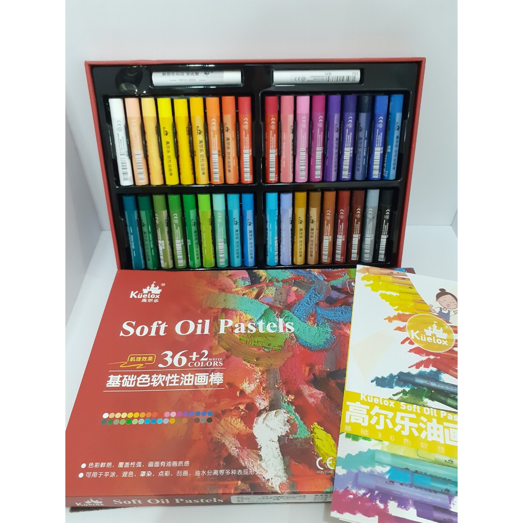 [SUMMER] MÀU SÁP DẦU KUELOX/ SÁP DẦU HẠNG HỌA SỸ SOFT OIL PASTEL