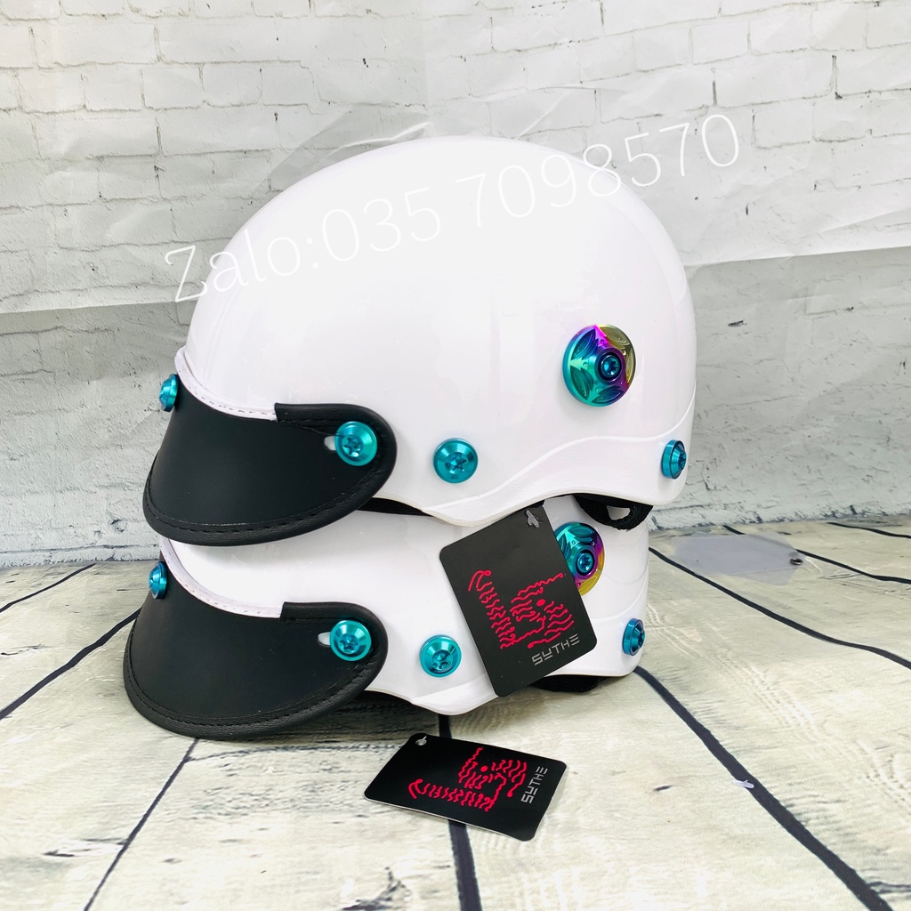 Nón bảo hiểm nano gù titan có lỗ thông gió phù hợp với mọi người