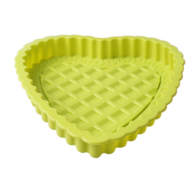 Khuôn silicon làm bánh chống dính hình trái tim