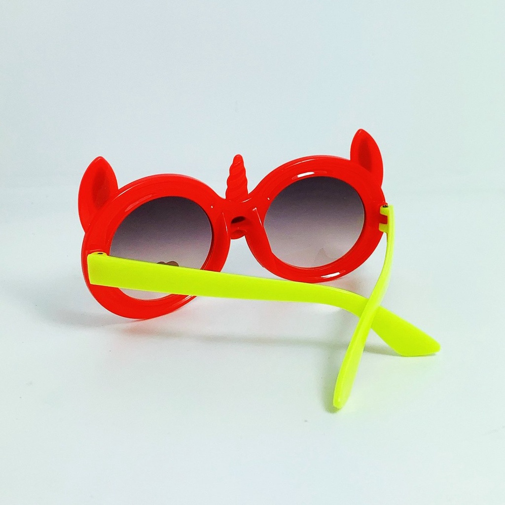 Kính mát trẻ em gọng nhựa Jun Secret hình dáng ngộ nghĩnh phù hợp bé trai và bé gái từ 1 tới 5 tuổi JS202210