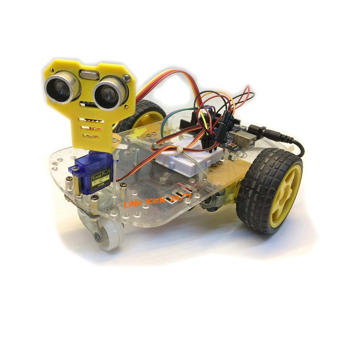 Bộ Combo Xe Robot Thông Minh Tránh Vật Cản