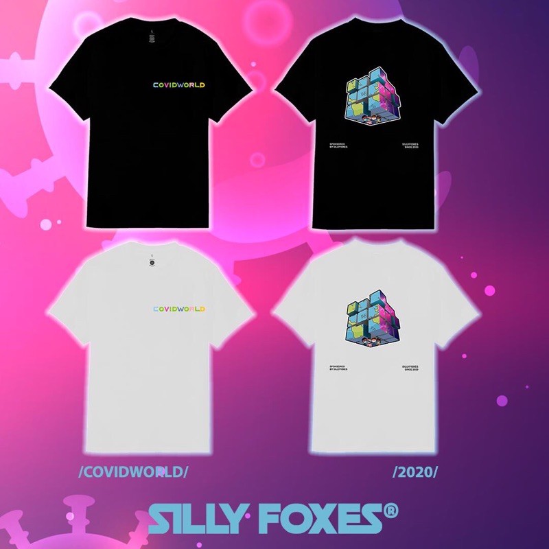 Áo thun COVIDWORLD Silly Foxes