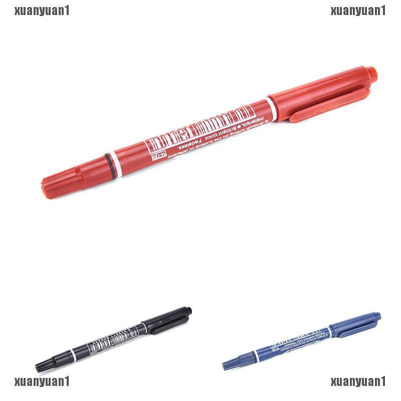 Bút đánh dấu vĩnh viễn hai đầu có dây móc cho cd dvd media