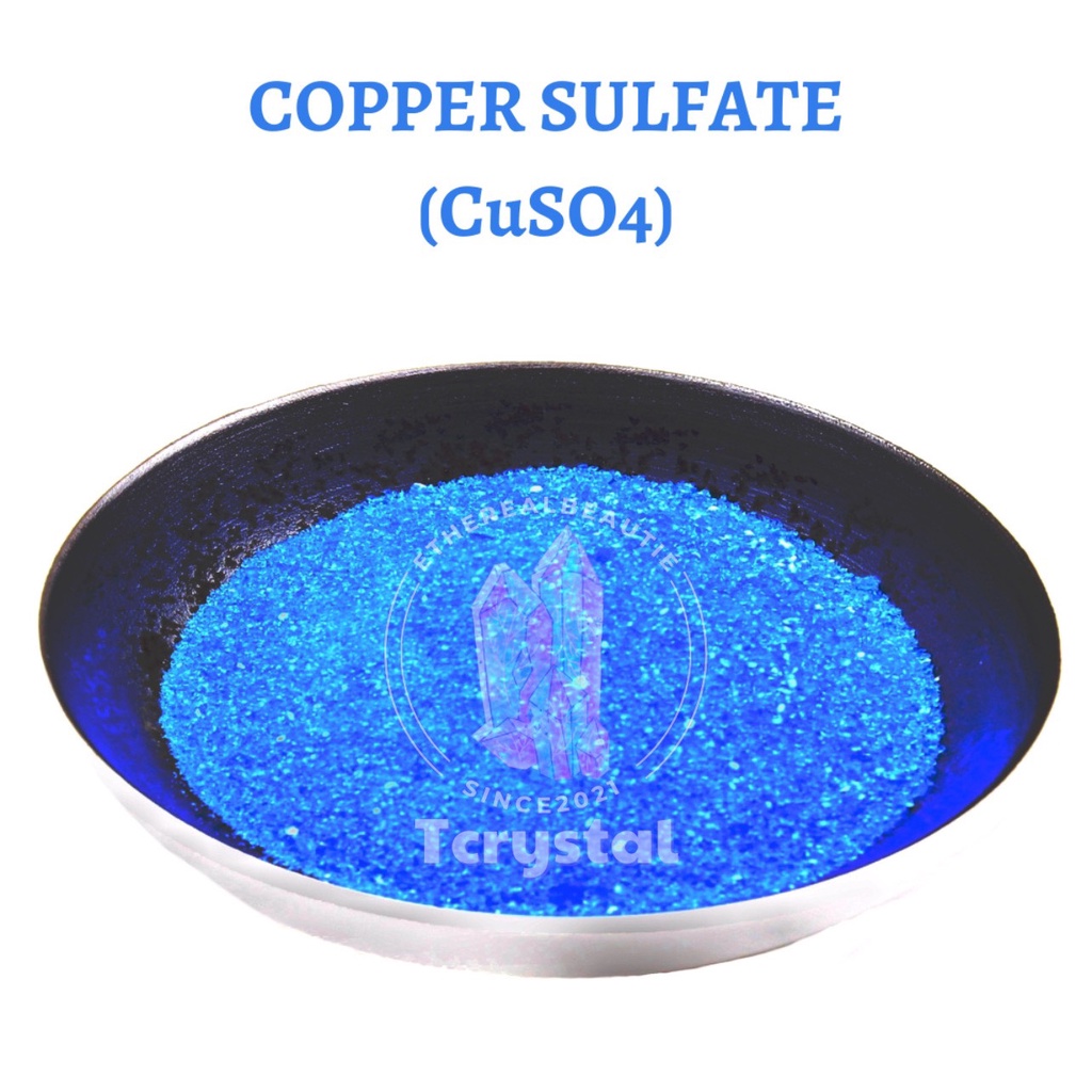 CuSO4 - 1000g - Gói bột không kèm dụng cụ nuôi l TCrystalStore