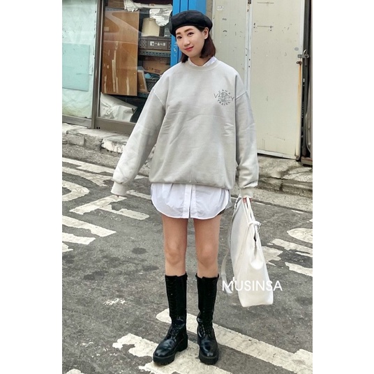 Áo nỉ Sweater Varsity xuất Hàn chính hãng | BigBuy360 - bigbuy360.vn